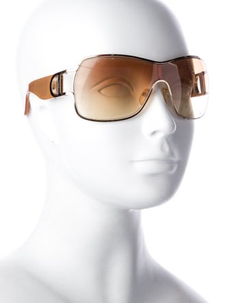 Christian Dior Diorprecoll 1 Oversize Sunglasses