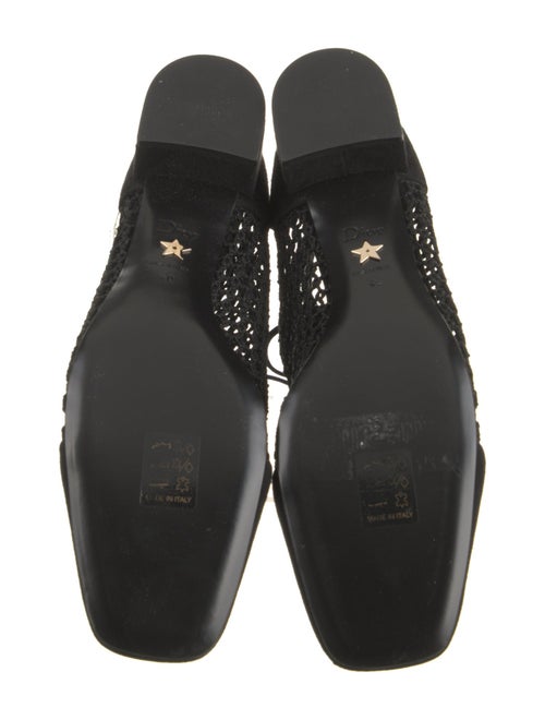 Christian Dior Suede Cutout Accent Lace-Up Boots