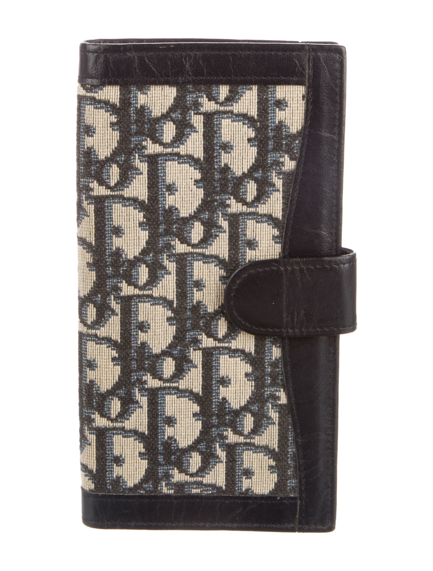 Christian Dior Late 1970's - Early 1980's Diorissimo Pattern Bifold Wallet