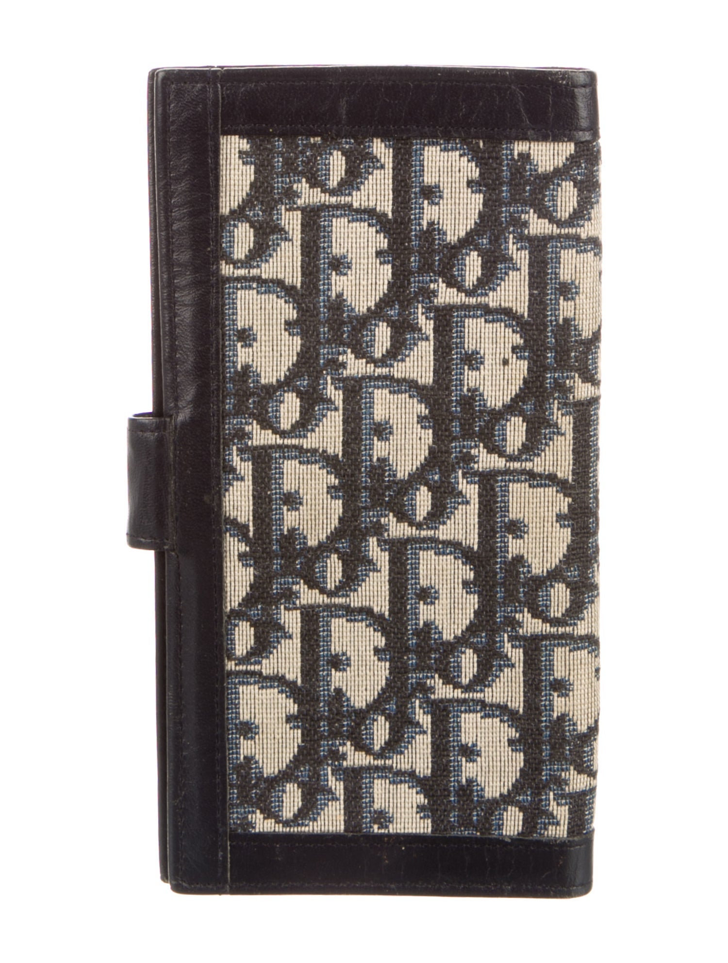 Christian Dior Late 1970's - Early 1980's Diorissimo Pattern Bifold Wallet