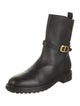 Christian Dior Leather Moto Boots
