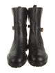 Christian Dior Leather Moto Boots