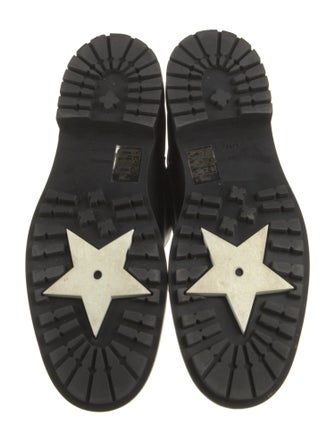 Christian Dior Leather Moto Boots