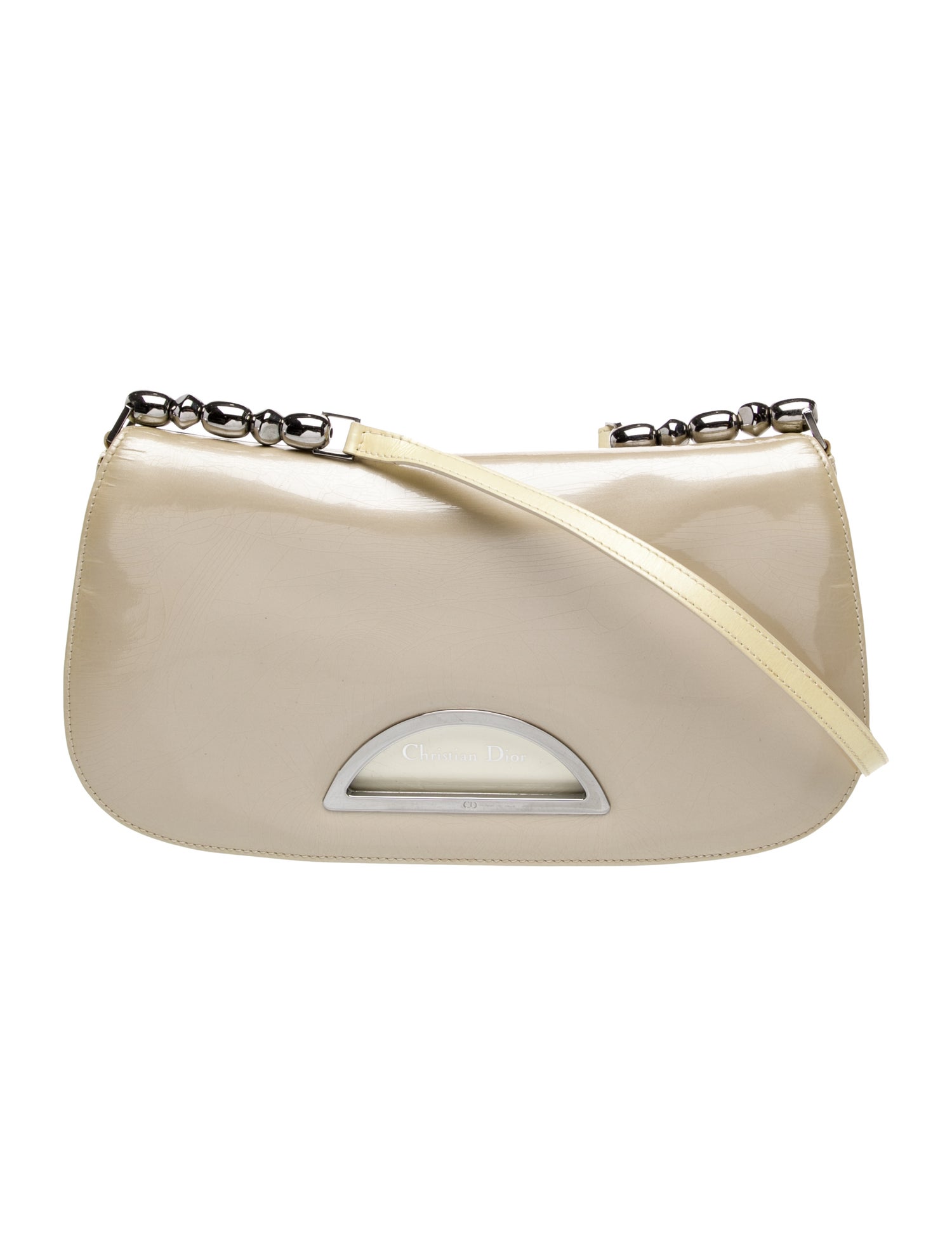 Christian Dior Patent Leather Shoulder Bag