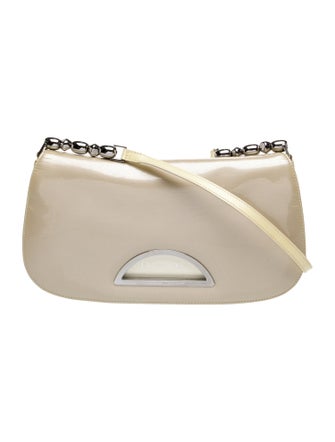 Christian Dior Patent Leather Shoulder Bag