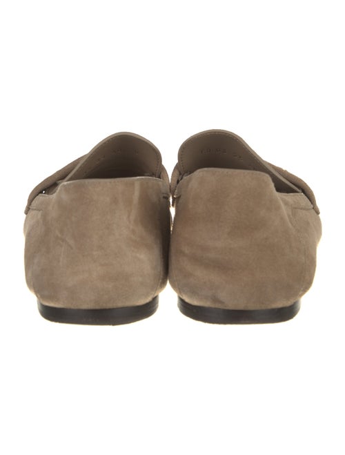 Christian Dior Suede Tassel Accents Loafers