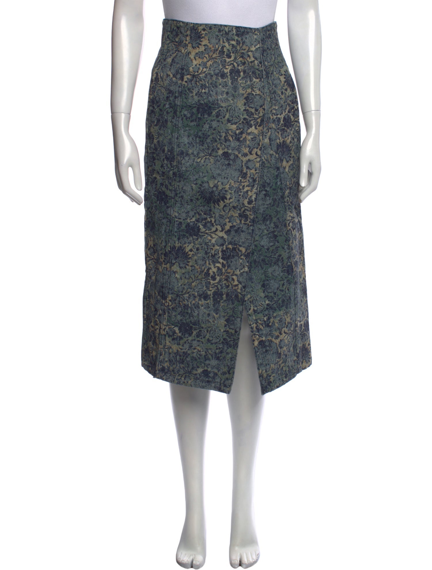 Christian Dior Printed Midi Length Skirt