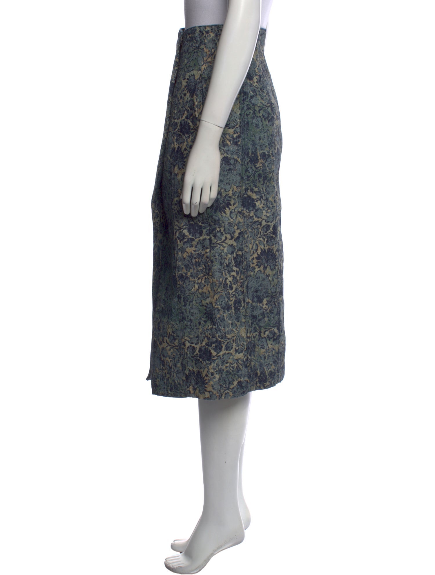 Christian Dior Printed Midi Length Skirt