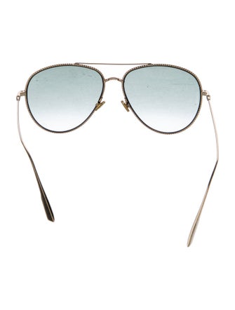 Christian Dior Aviator Gradient Sunglasses
