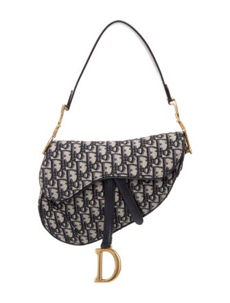 Christian Dior Oblique Jacquard Oblique Saddle