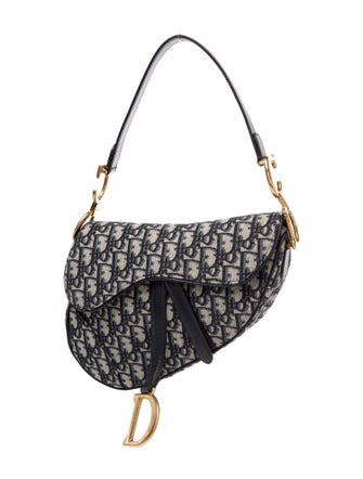 Christian Dior Oblique Jacquard Oblique Saddle