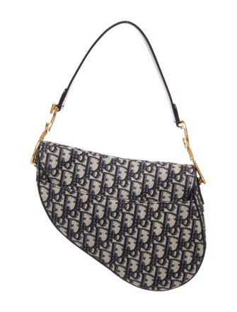Christian Dior Oblique Jacquard Oblique Saddle