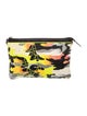 Christian Dior Canvas x Anselm Reyle Camouflage Clutch