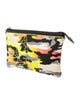 Christian Dior Canvas x Anselm Reyle Camouflage Clutch