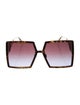 Christian Dior Oversize Gradient Sunglasses