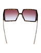 Christian Dior Oversize Gradient Sunglasses