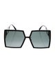 Christian Dior Square Tinted Sunglasses
