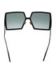 Christian Dior Square Tinted Sunglasses