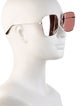Christian Dior Square Gradient Sunglasses