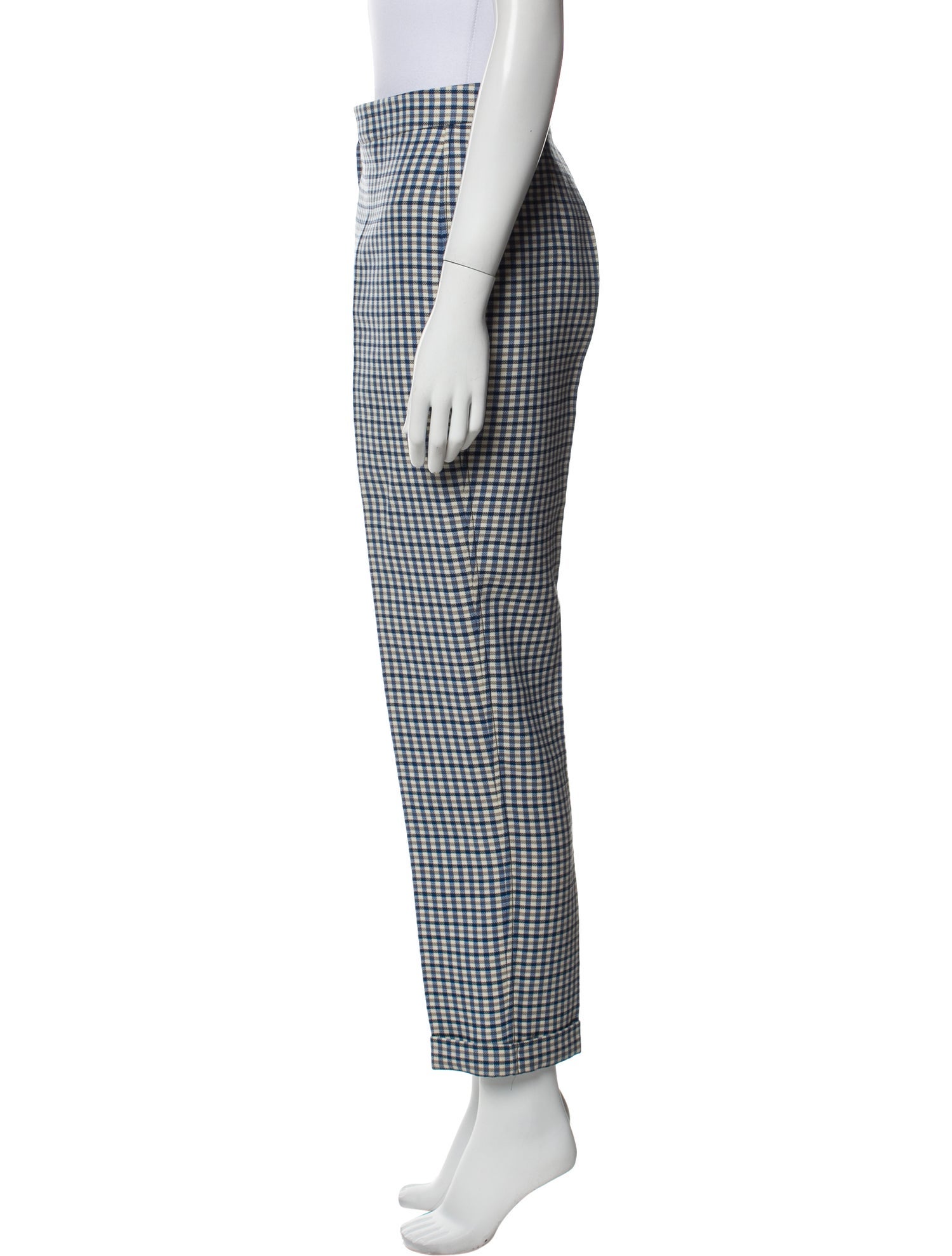 Christian Dior Wool Straight Leg Pants