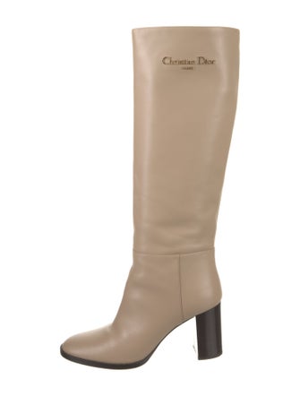 Christian Dior Leather Boots