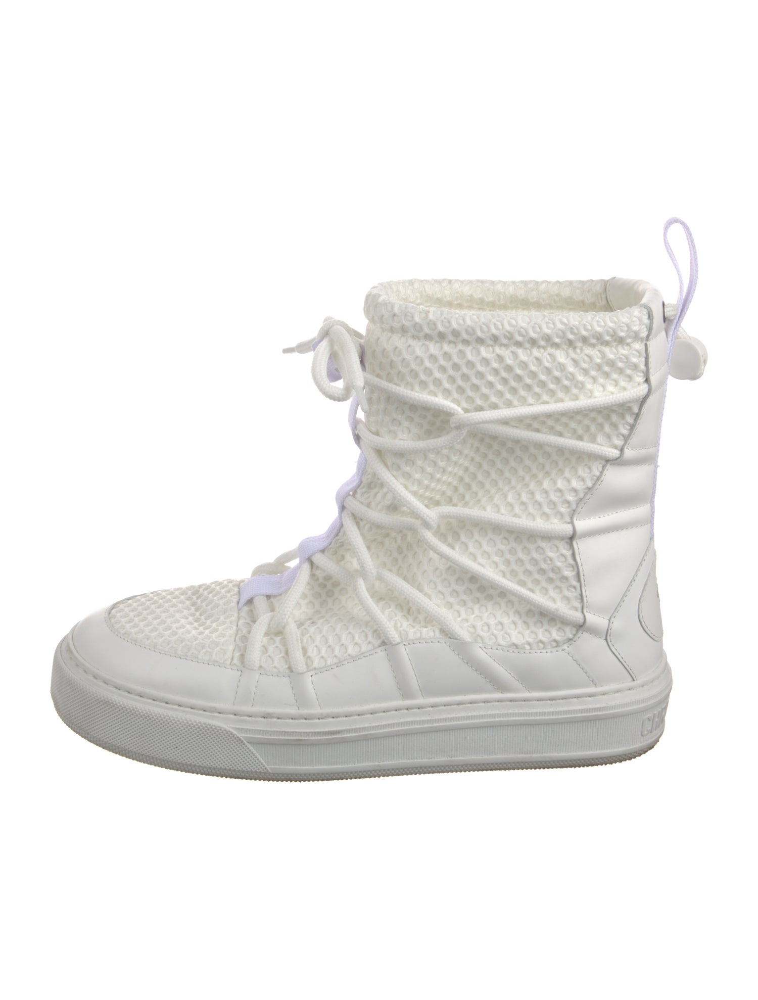 Christian Dior Nylon Lace-Up Boots