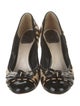 Christian Dior Ponyhair Animal Print Pumps
