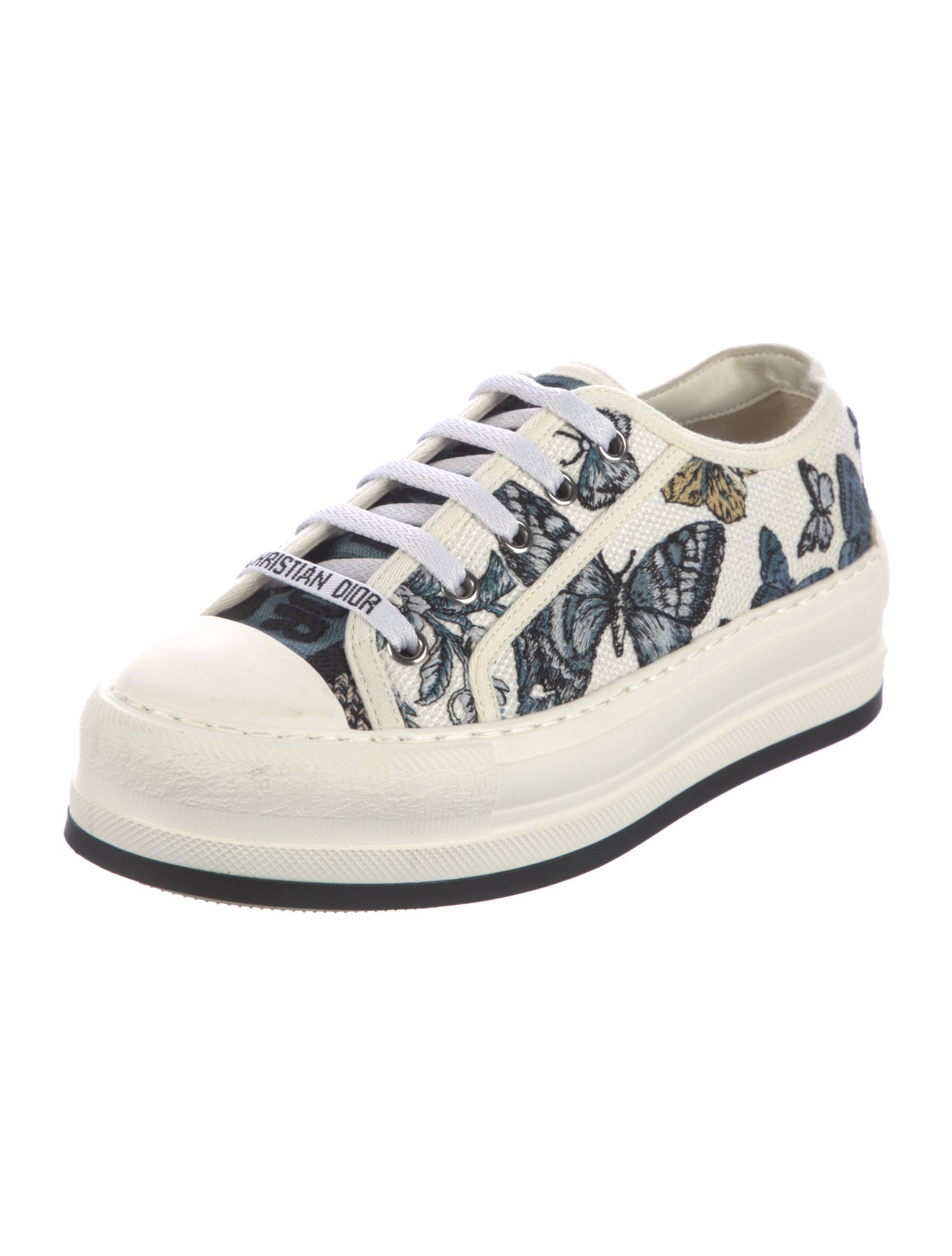 Christian Dior Walk'N'Dior Butterfly Bandana Sneakers