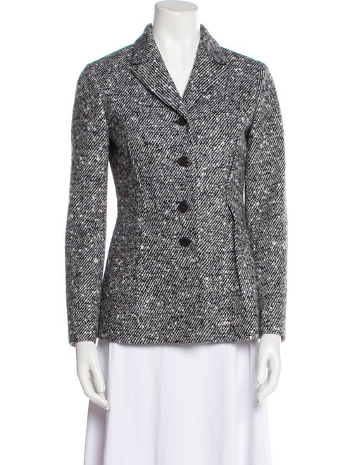 Christian Dior Virgin Wool Printed Blazer