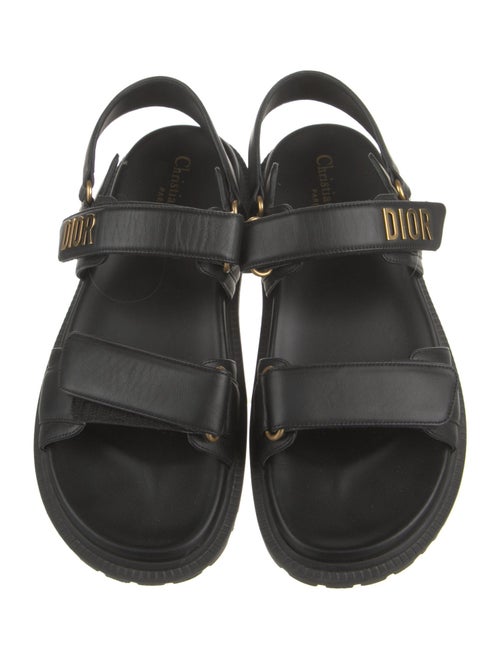 Christian Dior Leather Slingback Sandals