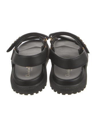 Christian Dior Leather Slingback Sandals