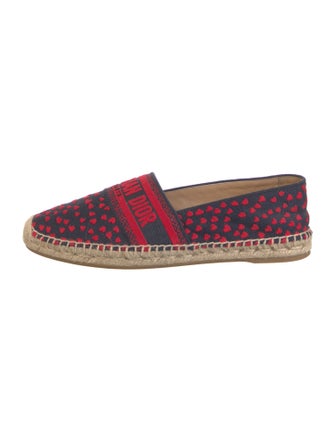 Christian Dior Canvas Printed Espadrilles