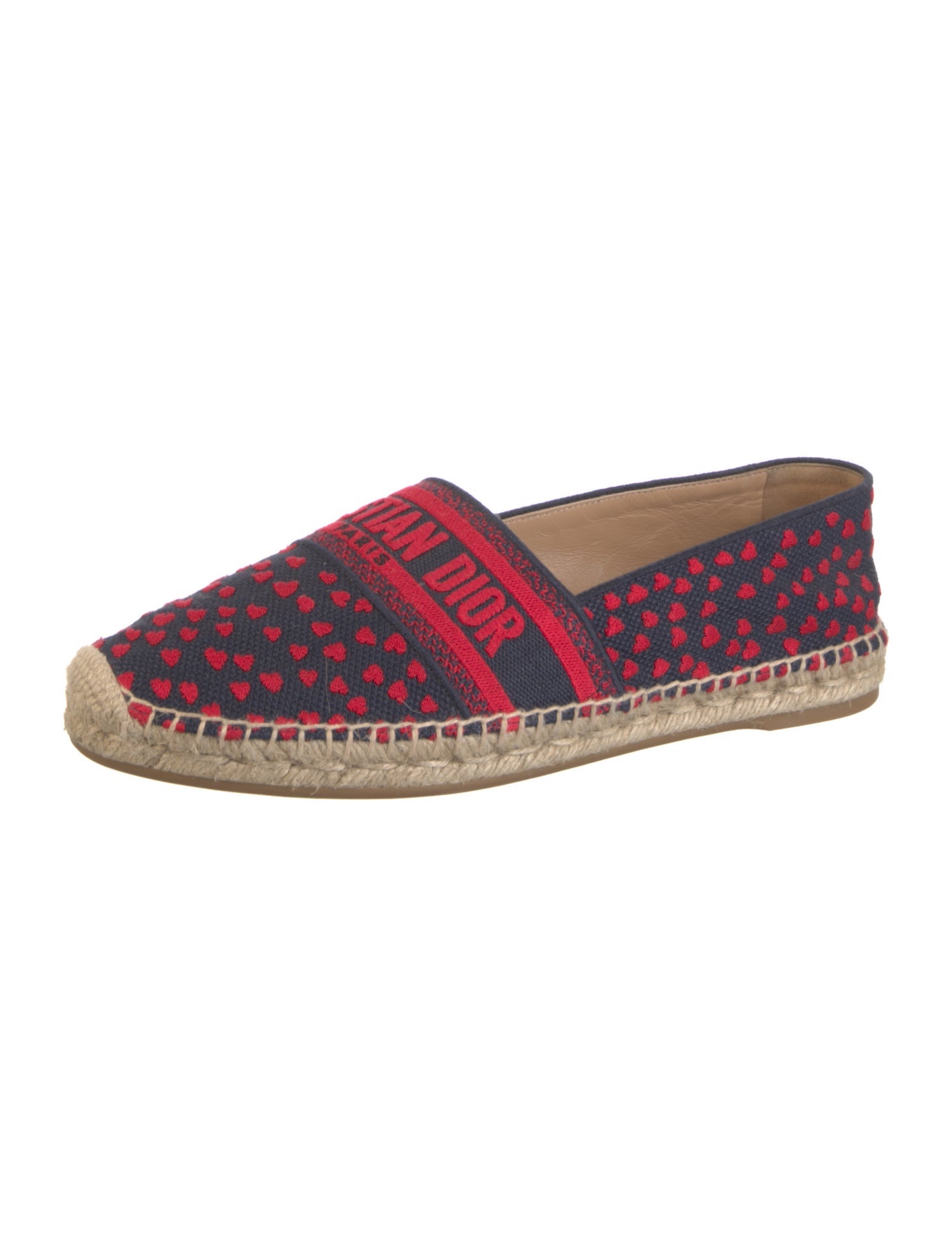 Christian Dior Canvas Printed Espadrilles