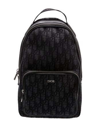 DIOR MEN Oblique Jacquard Rider Backpack Mini 2022