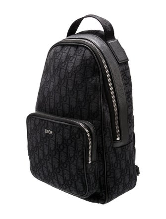 DIOR MEN Oblique Jacquard Rider Backpack Mini 2022