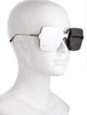 Christian Dior Oversize Mirrored Sunglasses