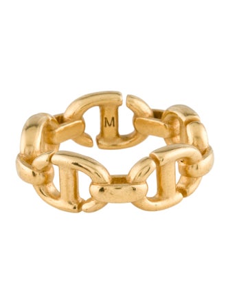 Christian Dior CD Navy Band Ring