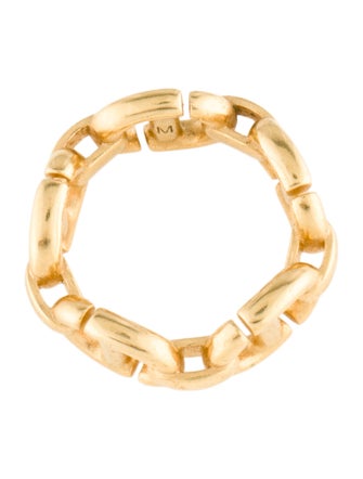 Christian Dior CD Navy Band Ring