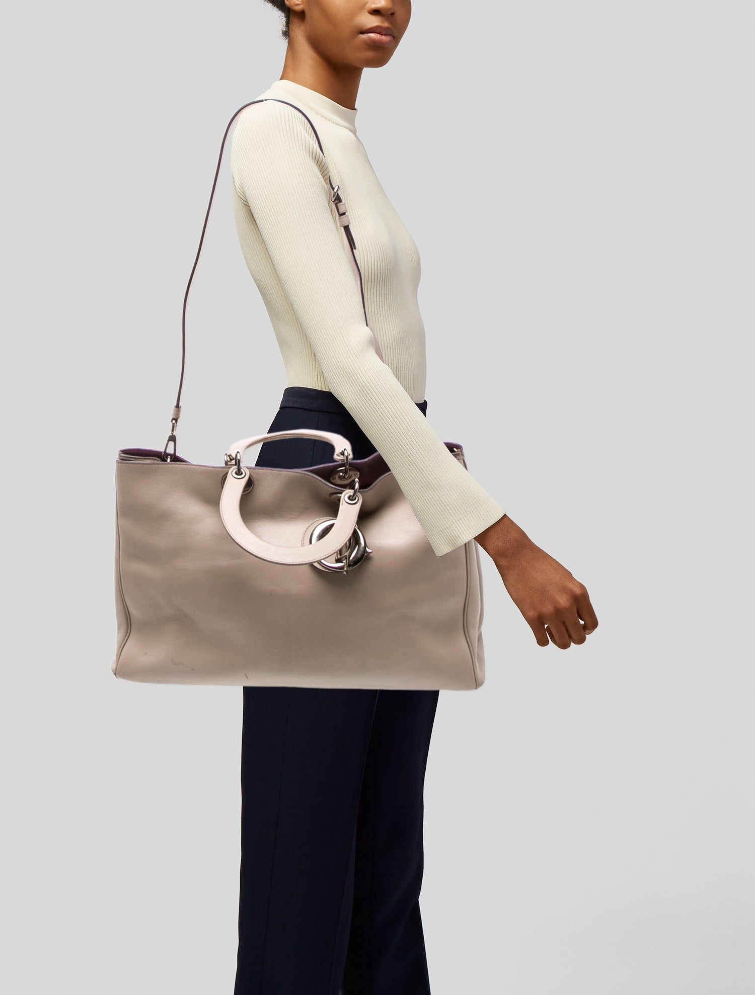 Christian Dior Leather Diorissimo Large