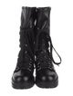 Christian Dior Leather Combat Boots