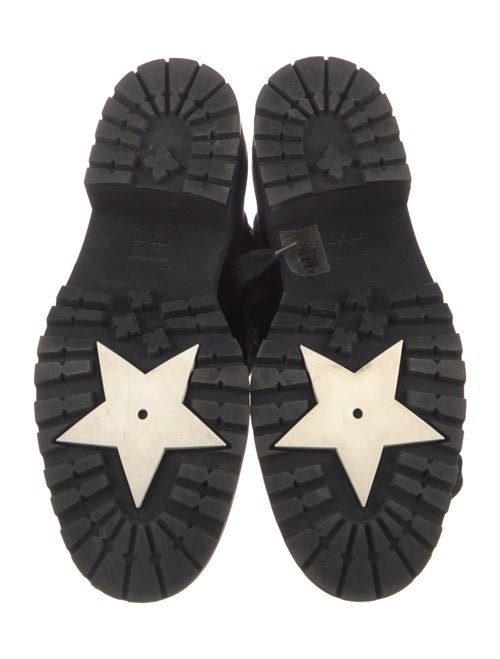 Christian Dior Leather Combat Boots