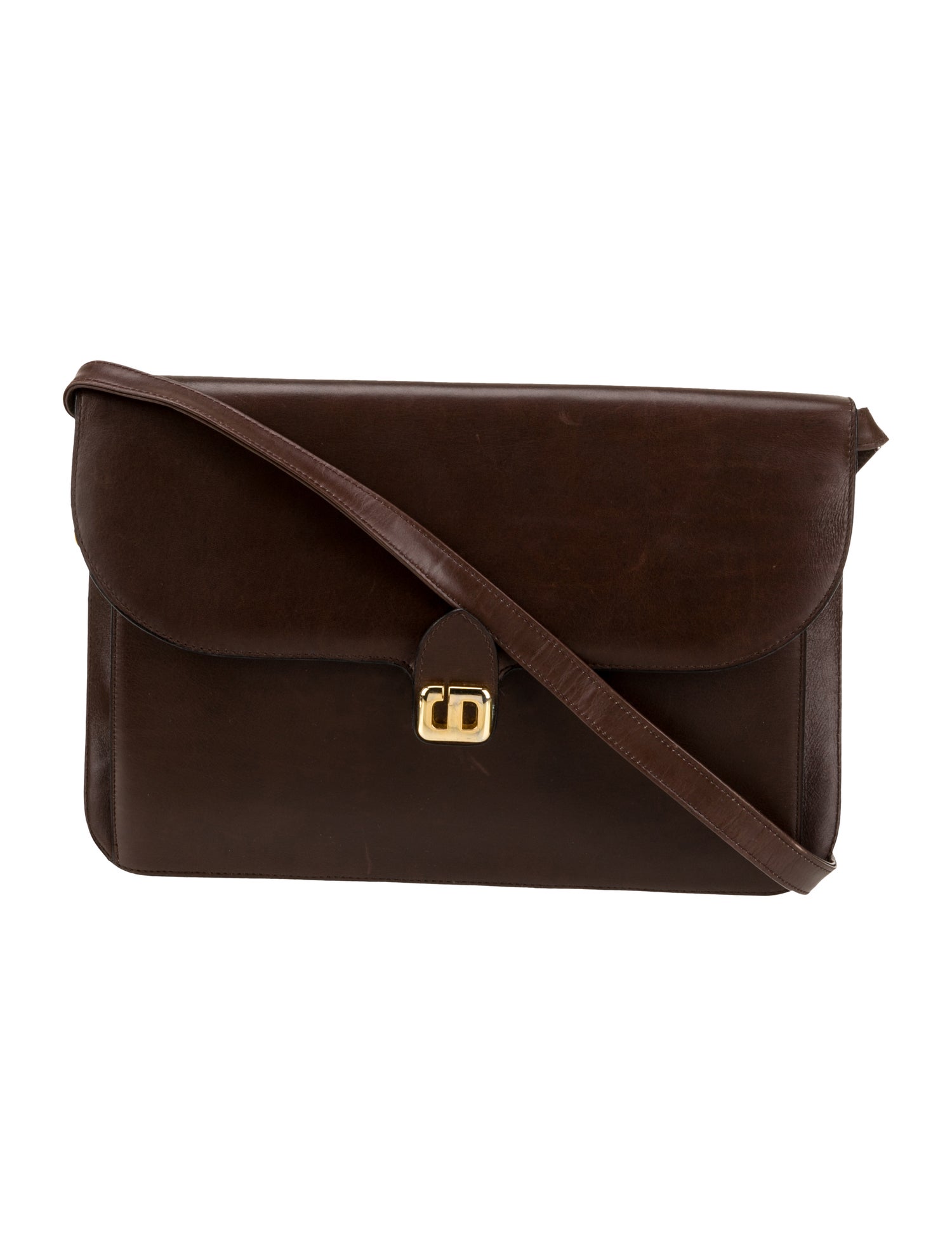 Christian Dior Leather Shoulder Bag Vintage