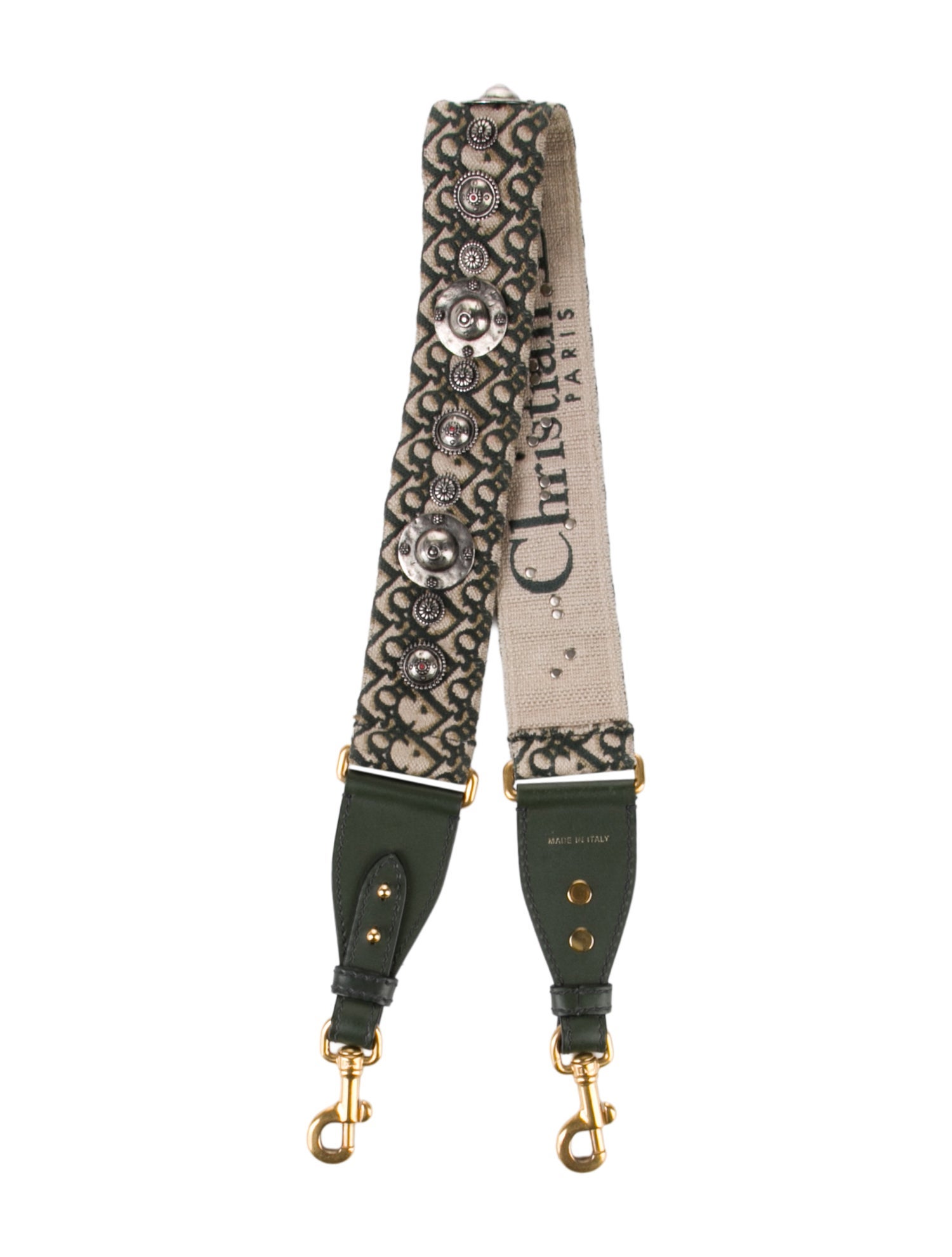 Christian Dior Leather Trim Bag Accessory