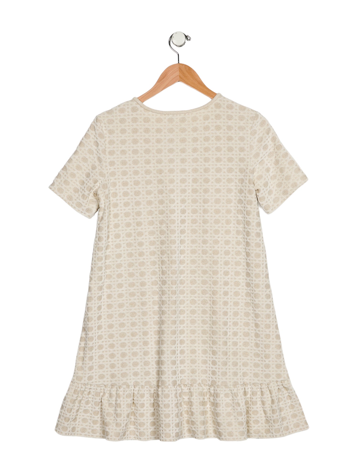 Christian Dior Girls' Short Sleeve Dress