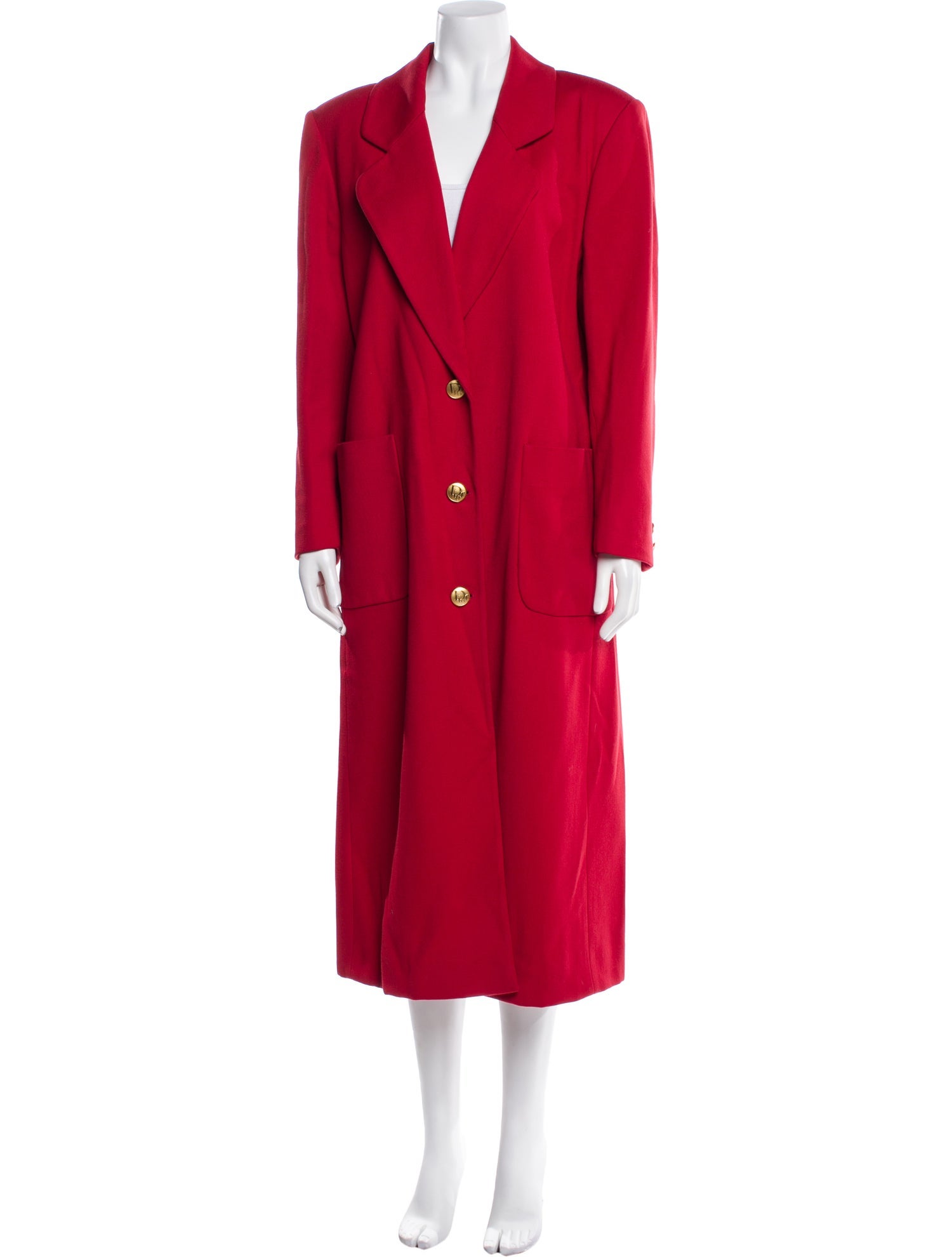 Christian Dior Wool Trench Coat