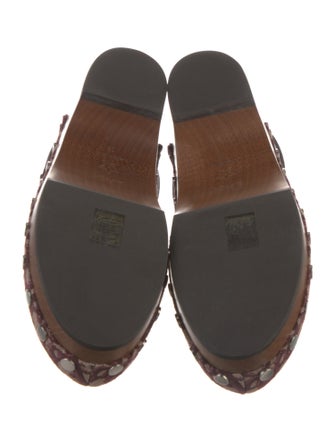 Christian Dior Canvas Printed Slingback Pumps