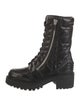 Christian Dior Leather Combat Boots