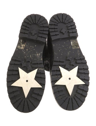 Christian Dior Diorissimo Pattern Rubber Rain Boots