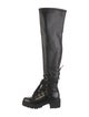 Christian Dior Leather Lace-Up Boots