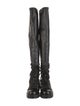 Christian Dior Leather Lace-Up Boots